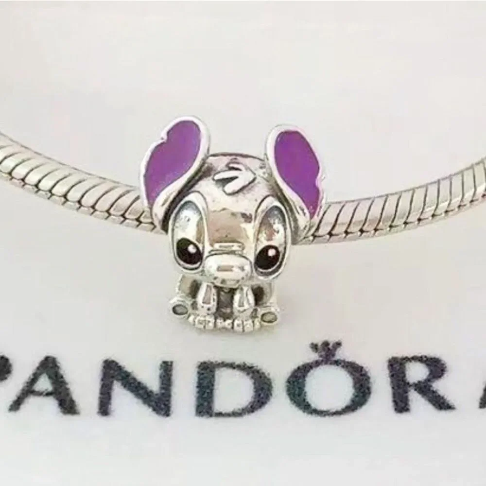 NWOT Stitch Silver Disney x Pandora FIT Charm